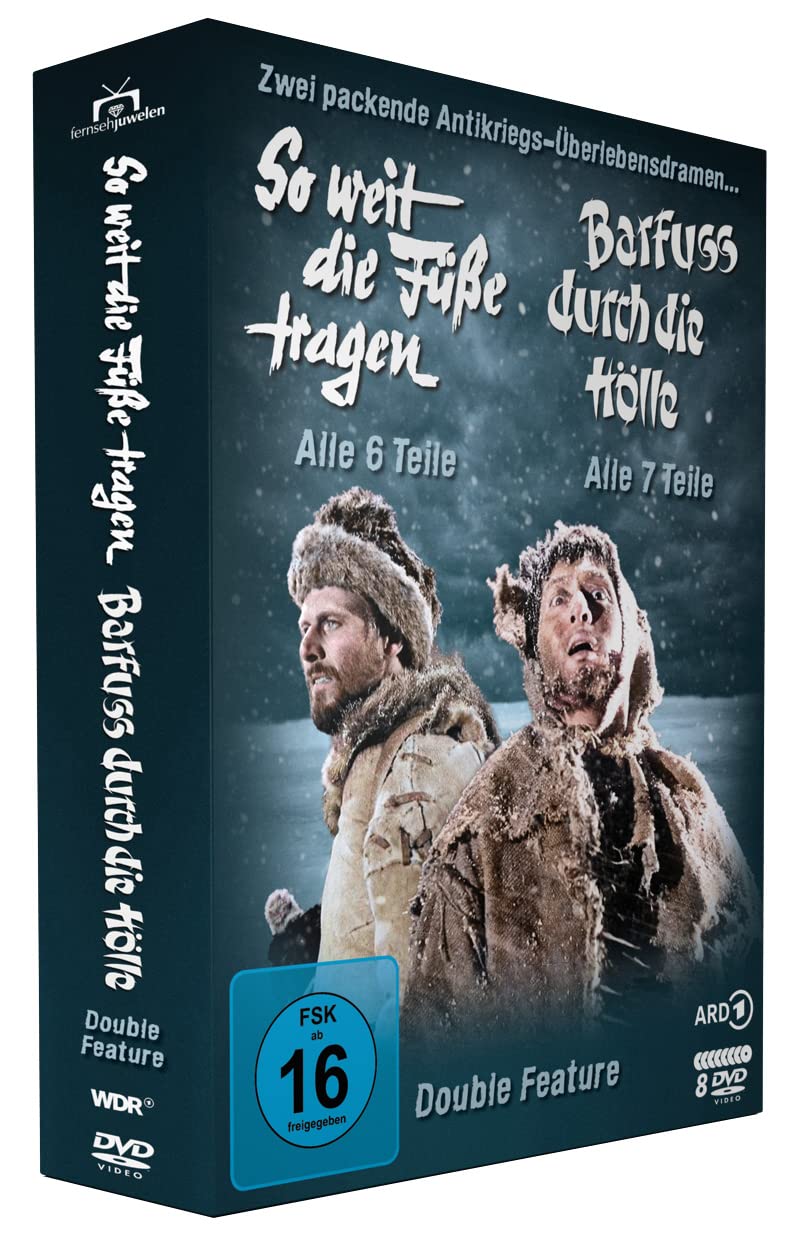 So weit die Füsse tragen + Barfuss durch die Hölle - Double Feature Special Edition [8 DVDs], DVD