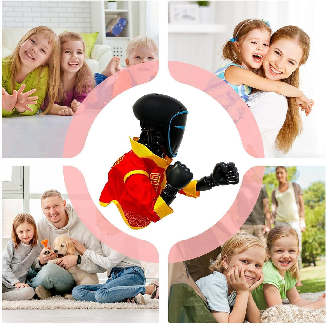 Interactive Boxing Hand Puppet Interactive Kids Punching Doll Toy – ABS 26,2 x 14,5 x 10,5 cm 250 g