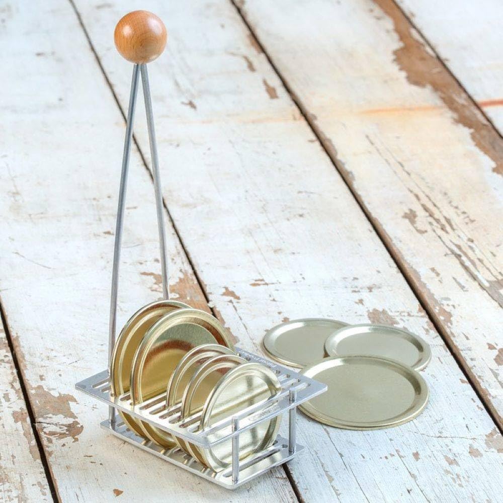 Norpro 605 Canning Deckel Rack 1 Holds 12 Canning Lids, 1 Holds 12 Canning Lids