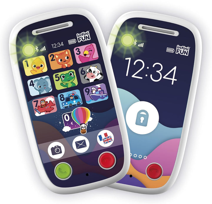 Infini Fun Mein erstes wahres Duo von Telefonen – das erste Telefon, mit dem Sie Anrufe über Bluetoo