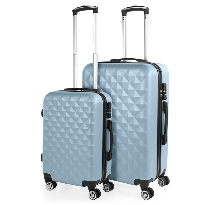ITACA - Spielkoffer 4 Räder. Reisekoffer Set. Grosser, mittlerer Koffer und Kabinenkoffer. Reisekoff