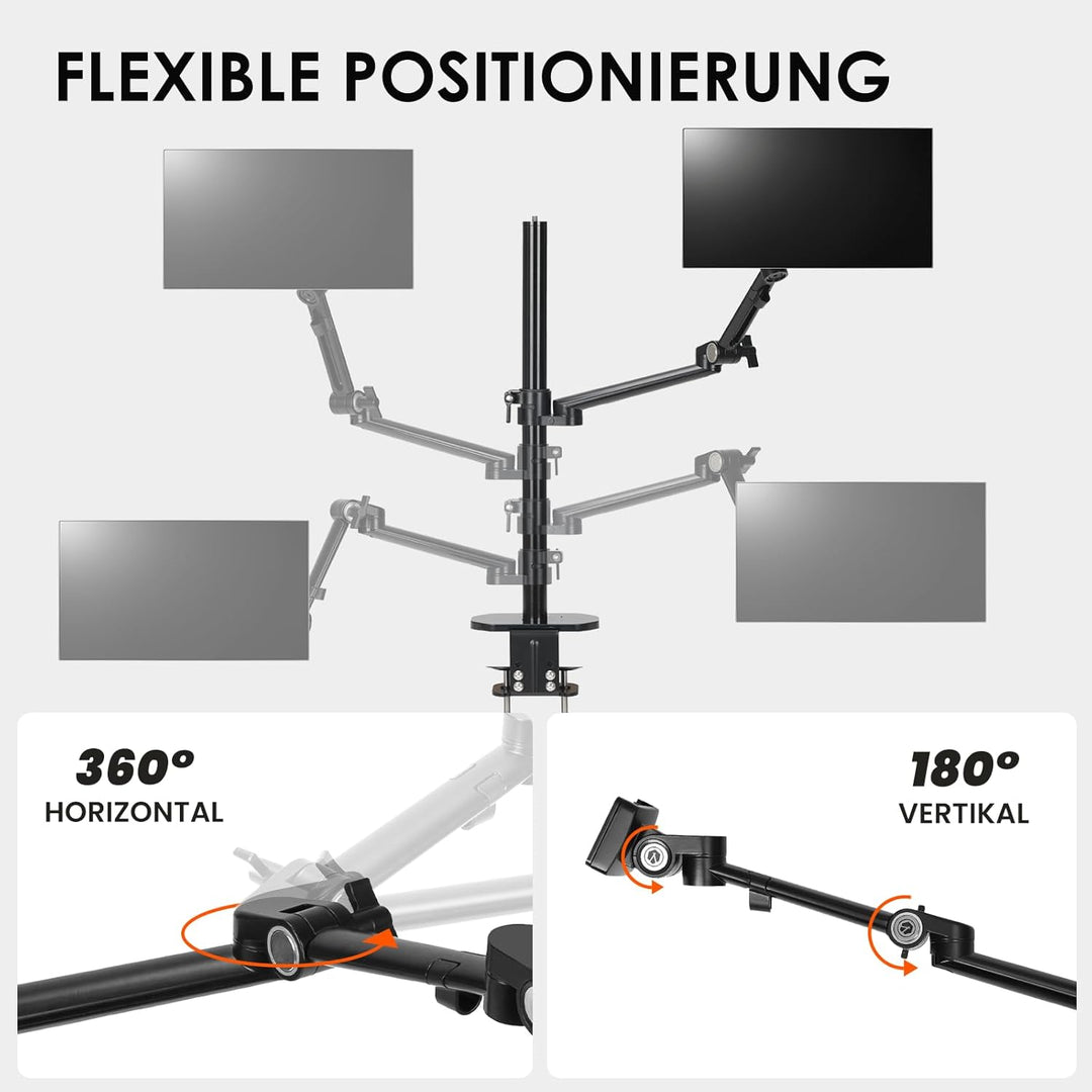 TARION Titanrig Arm Module X: Kamera Tischstativ Overhead Stativ Tischhalterung Klemmstativ Flexibel