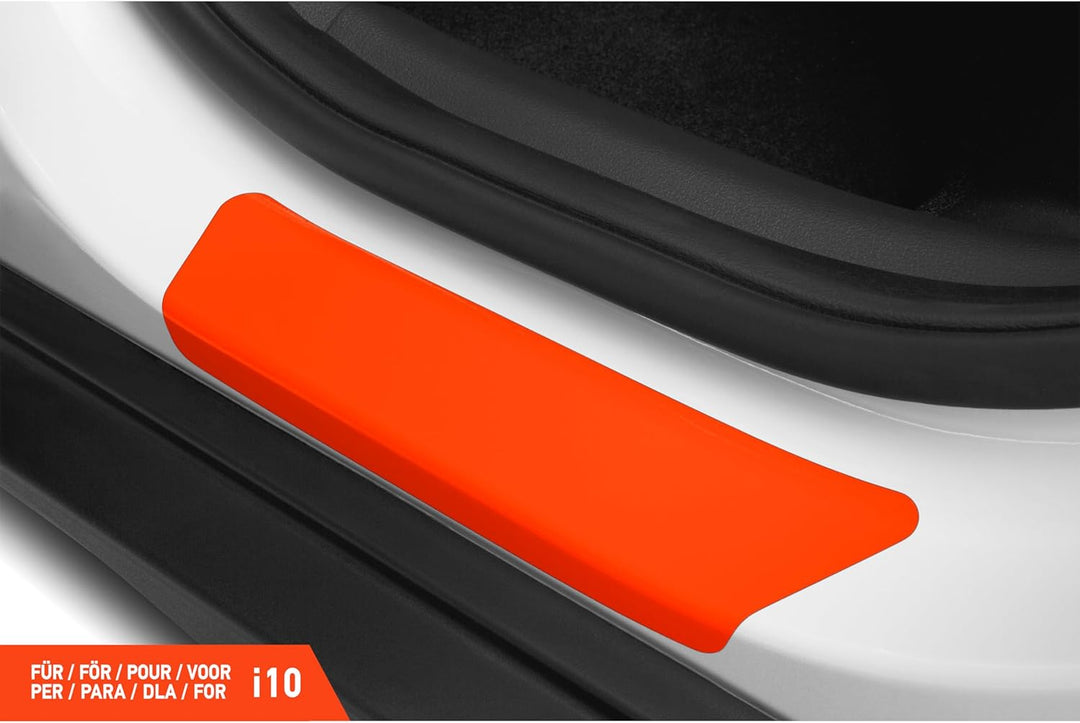 Luxshield Auto Einstiegsleisten Schutz für Hyundai i10 2 (II) IA I 2013-2019 - Schutzfolie Autotür Z