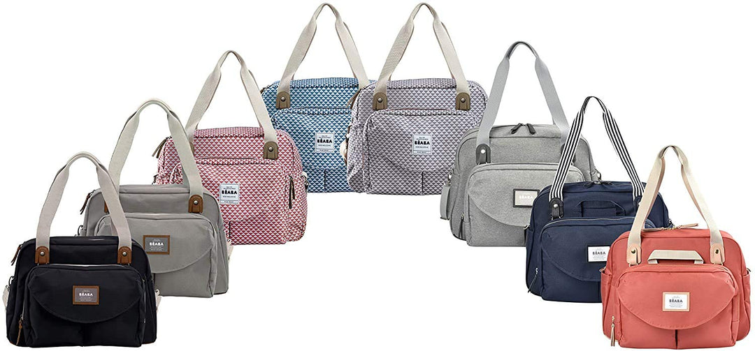 Béaba – Wickeltasche Genève II – Modulierbar, vielfältige Staumöglichkeiten – Vordertasche, Wickelun