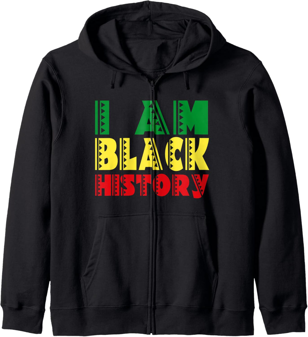 I Am Black History Month - African American Pride Kapuzenjacke