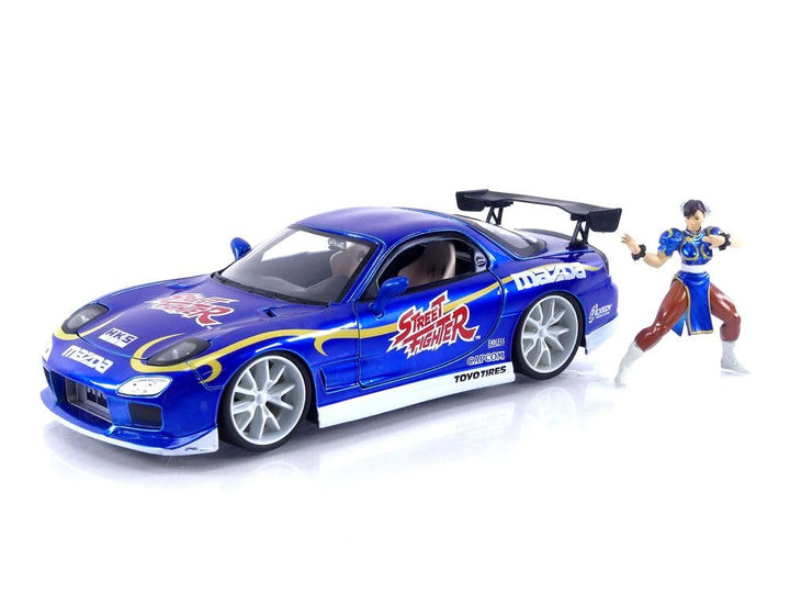 Jada Toys – MAZ RX-7 mit Chun-Li Figur – 1993-1/24