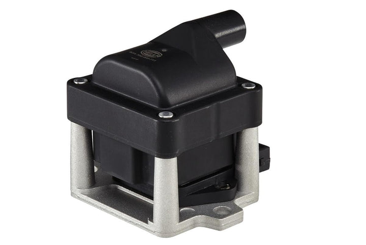 HELLA 5DA 358 000-711 Zündspule - 12V - 6-polig - Verteilerzündspule - geschraubt