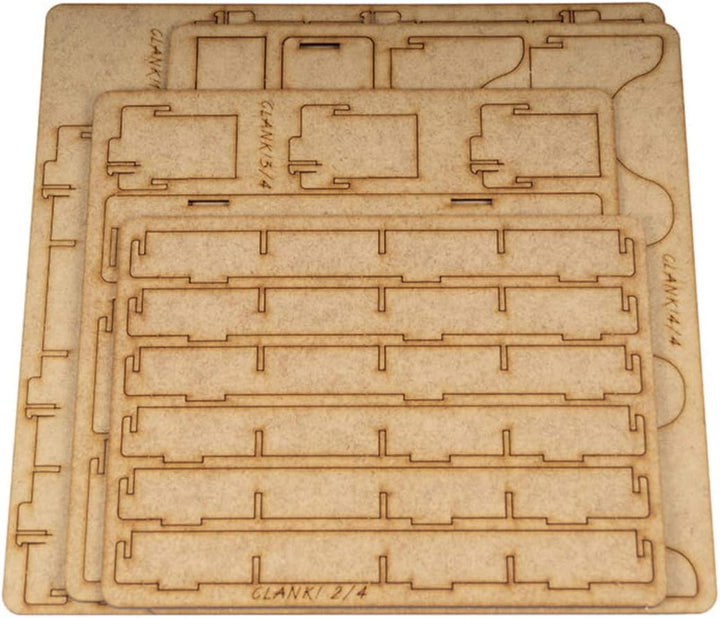 docsmagic.de Organizer Insert for Clank! Box - Einsatz, Clank!