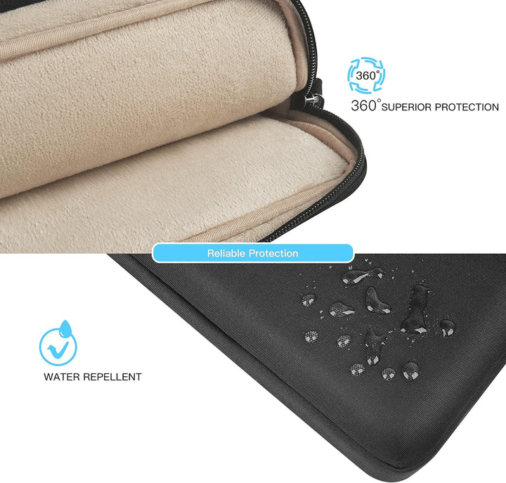 DOMISO 17 Zoll wasserdichte Laptoptasche, Schultertasche, Handtuch, für Notebook/Dell/Lenovo/Acer/HP