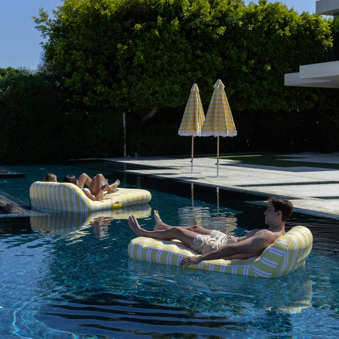 Flamingueo Luftmatratze Pool - Wassermatratze, Schwimmmatratze, Luftmatratze Strand, Wasserhängematt