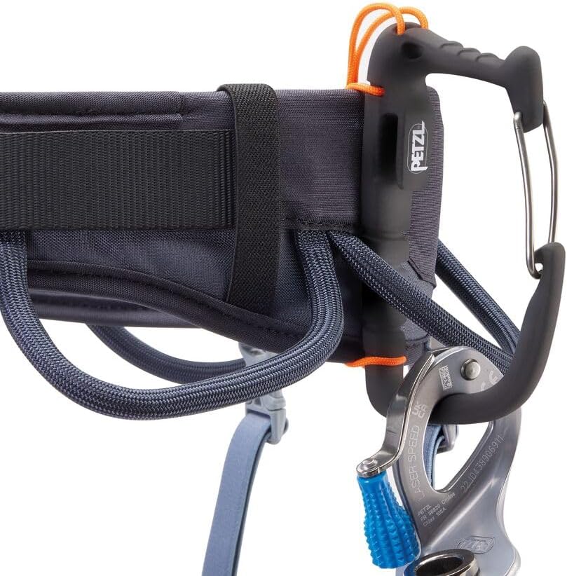 PETZL Unisex Corax Klettergurt (1er Pack) L-XL Dunkelgrau, L-XL Dunkelgrau