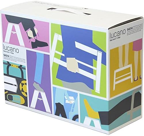 Lucano 1 Step Trittleiter schwarz Metaphys Hocker