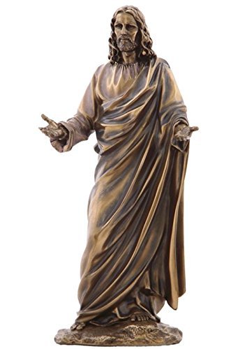 30,8 cm Jesus (Son of God) mit offenen Armen kalt gegossen Bronze Figur