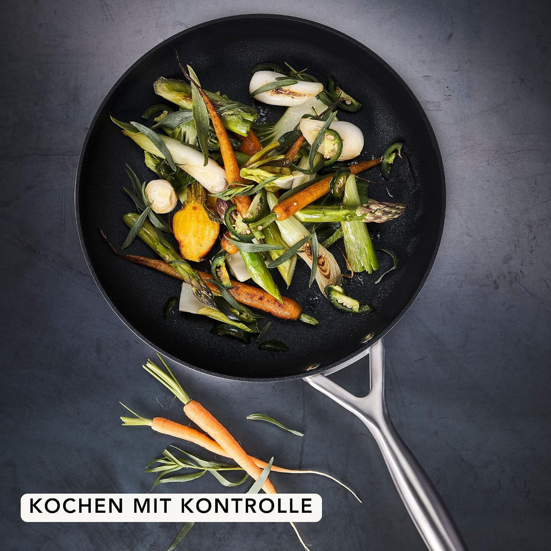 SCANPAN CS+ Pfannen-Set 2-tlg., 20+26 cm, Stratanium+, 5-Schicht, Edelstahl, 20+26 cm