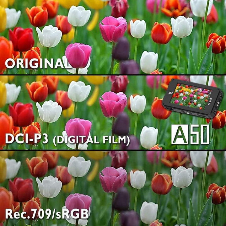 Fotga DP500IIIS A50TLS 5-Zoll FHD Video Camera Field Monitor Touchscreen Feldmonitor, 3D-LUT, 3G SDI