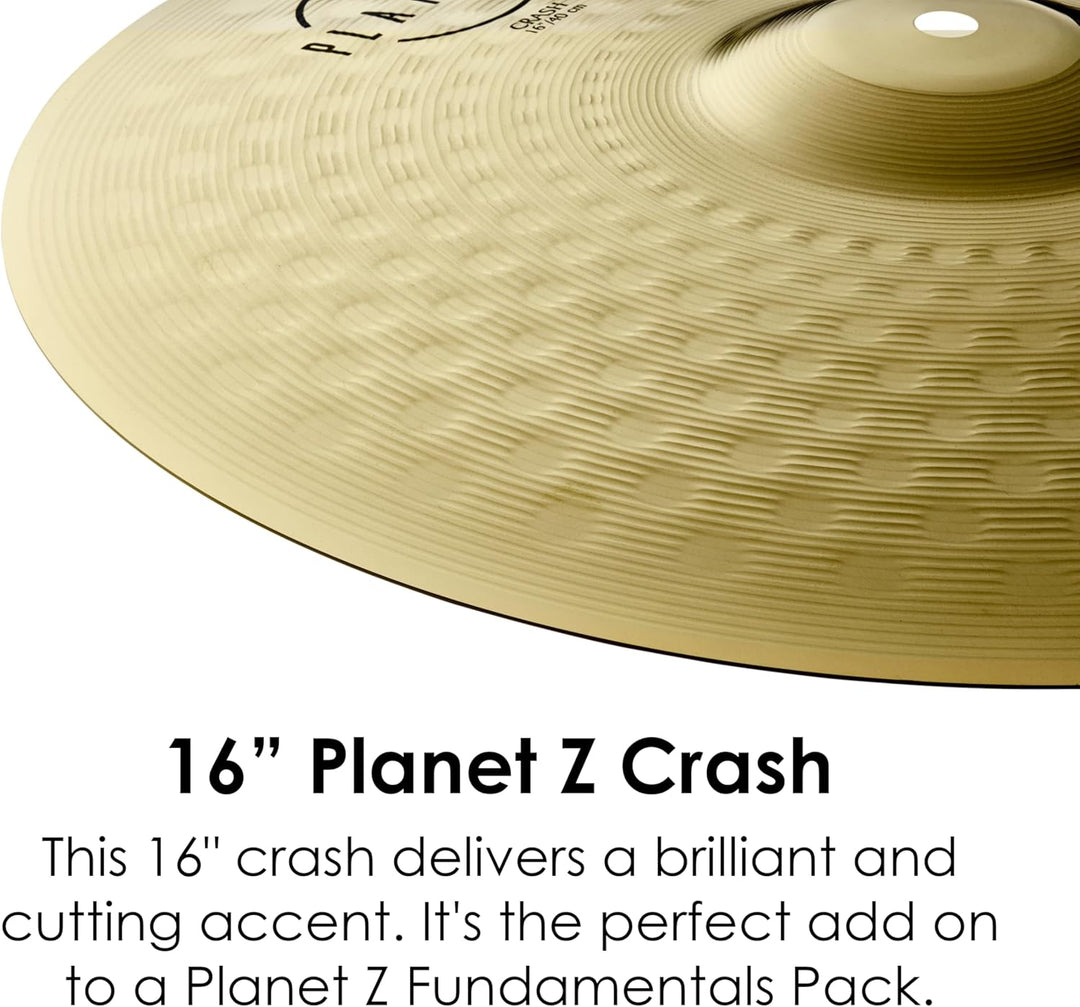 Zildjian ZP16C Planet Z Series - Crash Cymbal - 16" 2020 16'' Crash Planet Z - Neues Modell, 16'' Cr