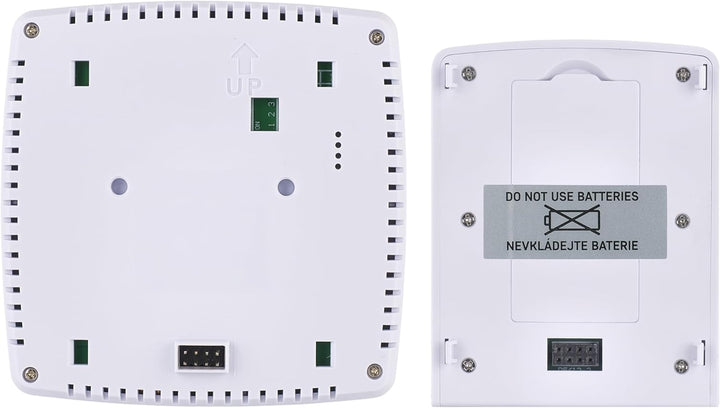 EMOS GoSmart - Smart Home Raumthermostat mit App - WiFi - Open Therm Thermostat - tragbare Steuerein