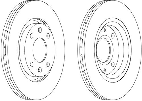 Ferodo DDF1140 Bremsscheibe - (2 Stück)