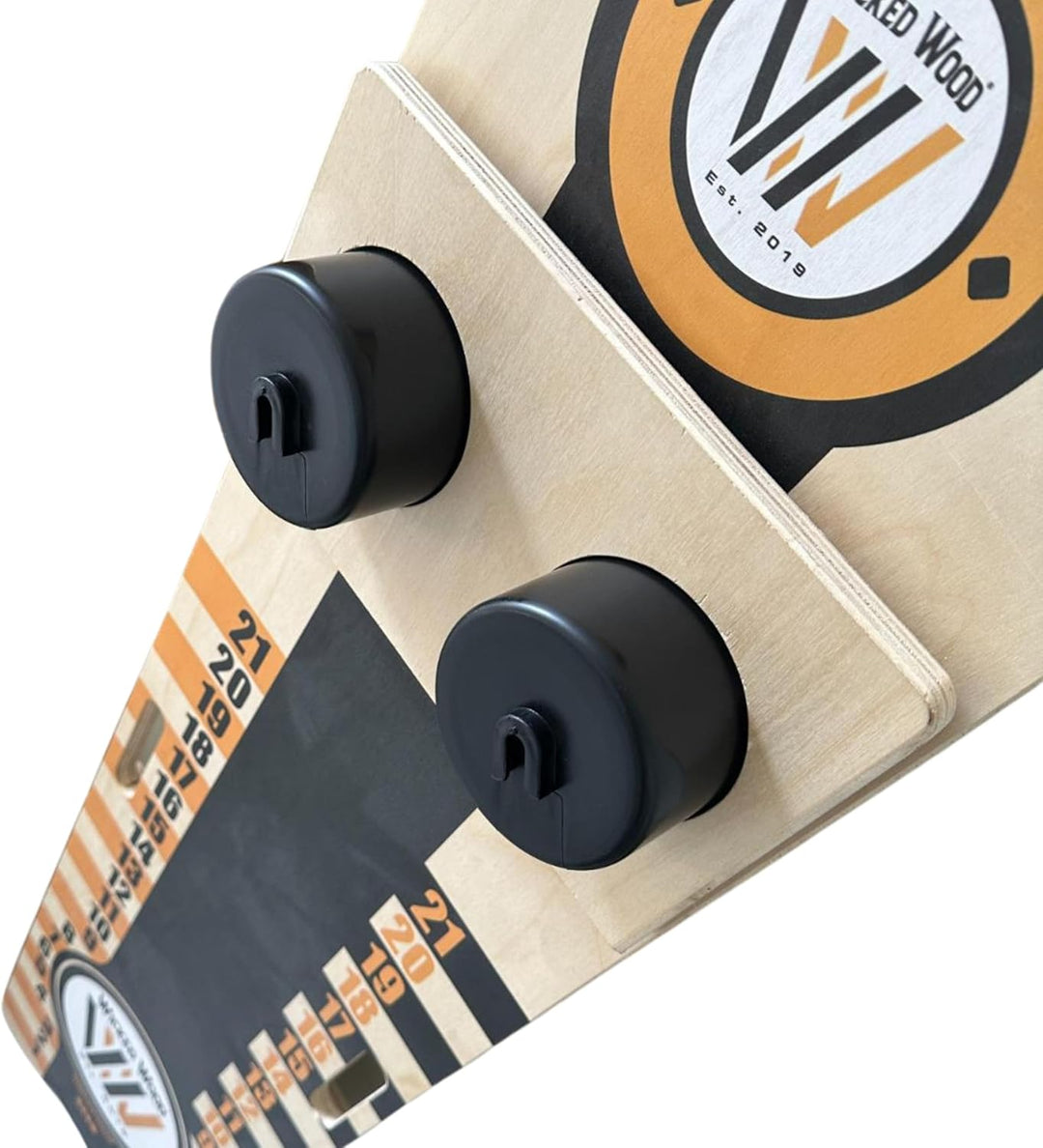 Cornhole Set – 120 x 60 cm - Sackloch Spiel – Wicked Wood – offiziell ACL-lizensiertes Set of Boards