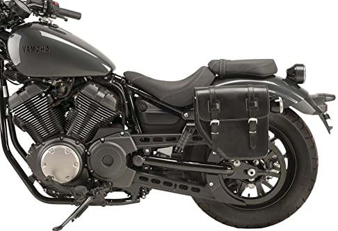 Customacces AP0007N Leder-Satteltasche Customacces Ibiza Model Linke Seite für Harley Davidson Sport