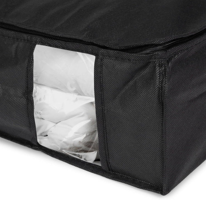 Compactor RAN8944 Vakuum Aufbewahrungstasche, Grösse L, 145 l, Schwarz "Black Edition" Schwarz (Blac