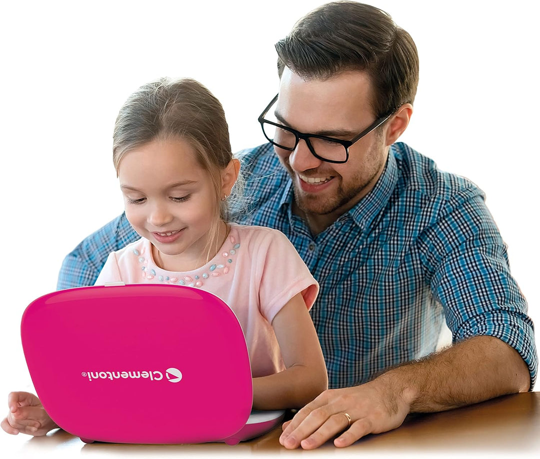 Clementoni 16403 Sapientino – Mein erster Pink – Laptop Spielzeug 4 Jahre, Aktivitätszentrum und Ler