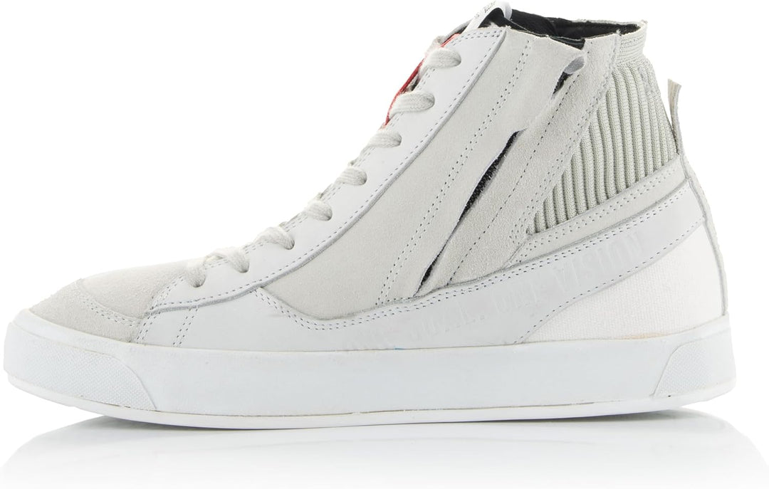 Alpinestars Stated Motorrad Schuhe, weiss/grau, 10.5 (43.5) Weiss Kühles Grau 43.5 EU, Weiss Kühles