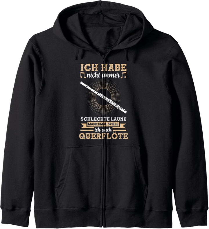 Flöte Flötenspieler Flötist Querflöte Musiker Kapuzenjacke