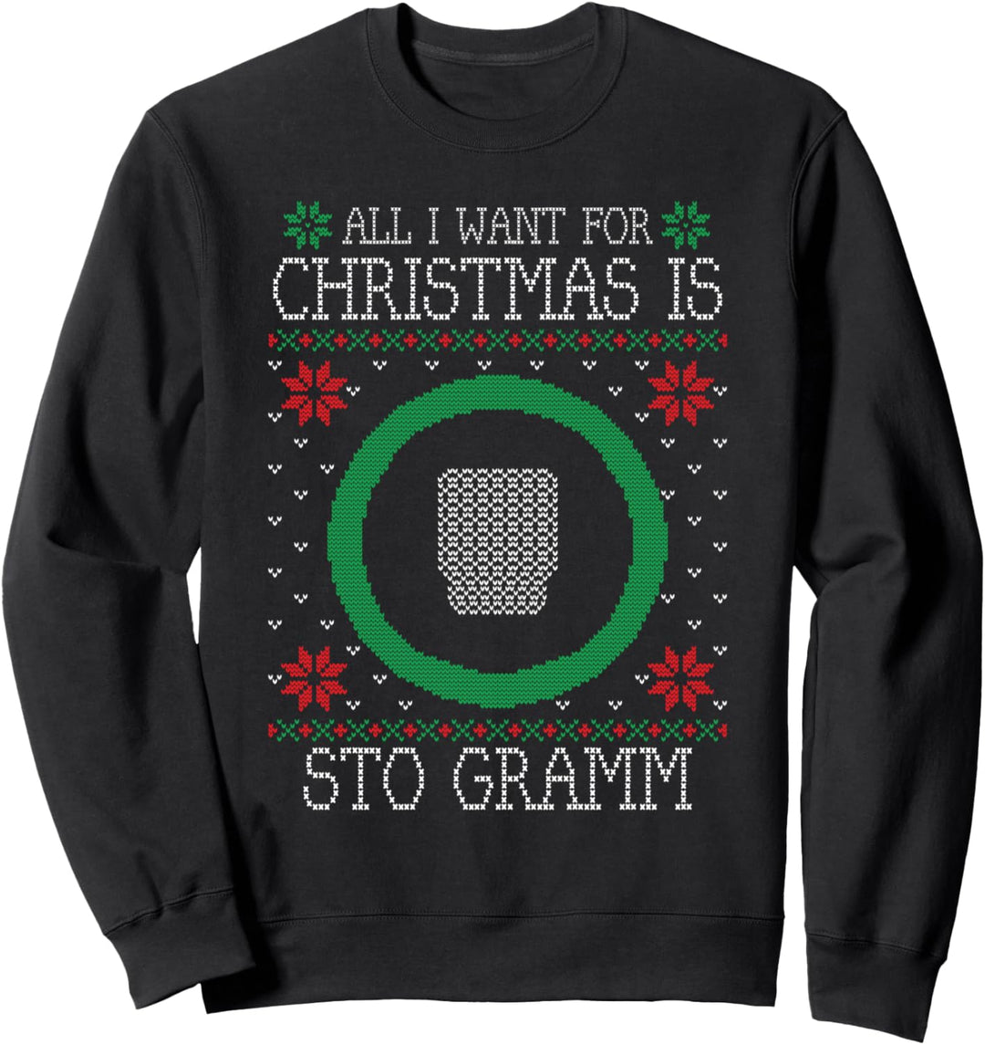 Ugly Christmas Sweater Vodka Russland Weihnachten Russia Sweatshirt