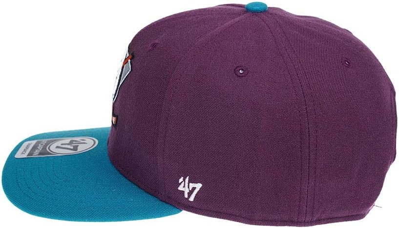 47Brand Anaheim Ducks 2Tone Captain Snapback Cap - NHL Eishockey Kappe