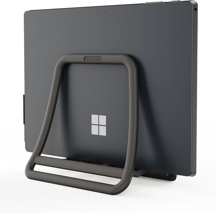 NEXSTAND K11 Vertikaler Laptopständer - Verstellbarer platzsparender Desktop-Organizer für Laptops,