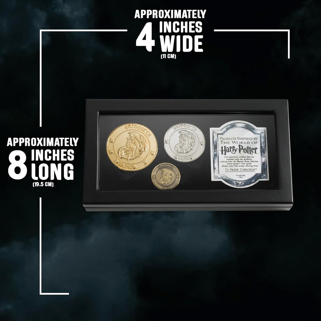The Noble Collection Harry Potter Gringotts Bankmünzensammlung von