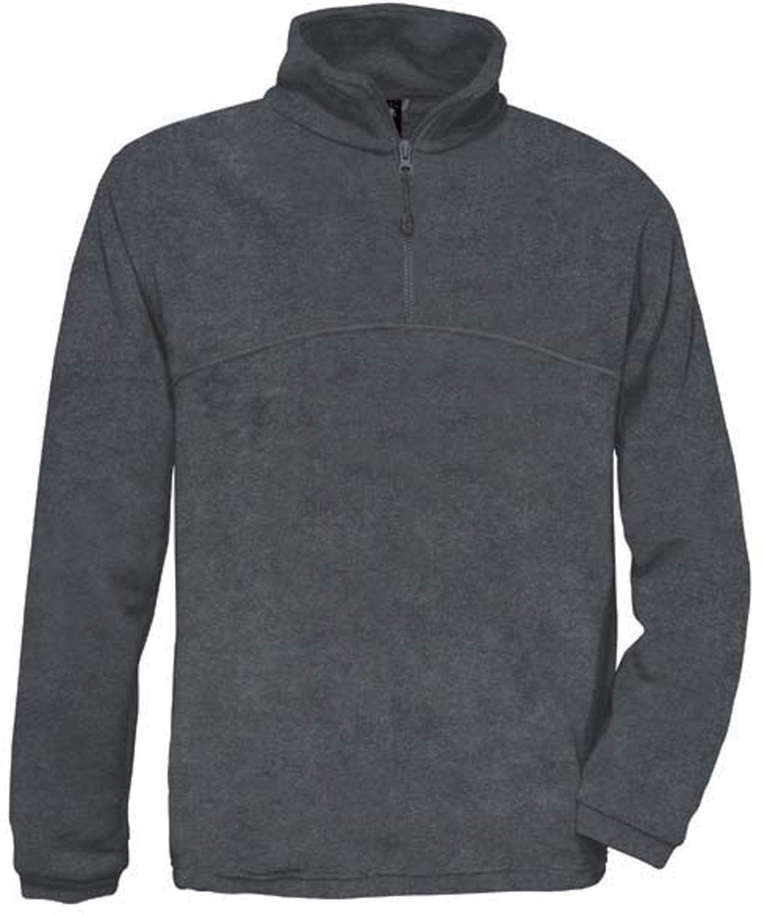B&C Highlander Unisex Fleecepullover bis 3XL L,Charcoal