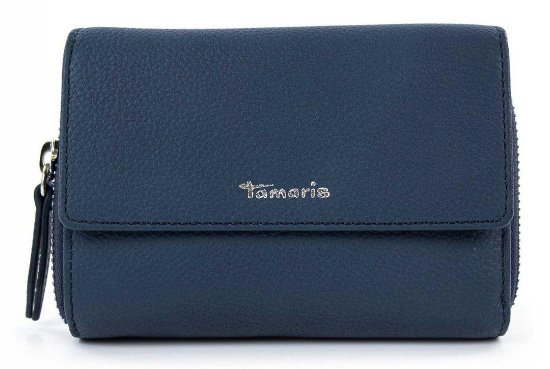 Tamaris Geldbörse TAS Amanda 50007 Damen Geldbörsen Uni Blue Einheitsgrösse, Blue Einheitsgrö&#
