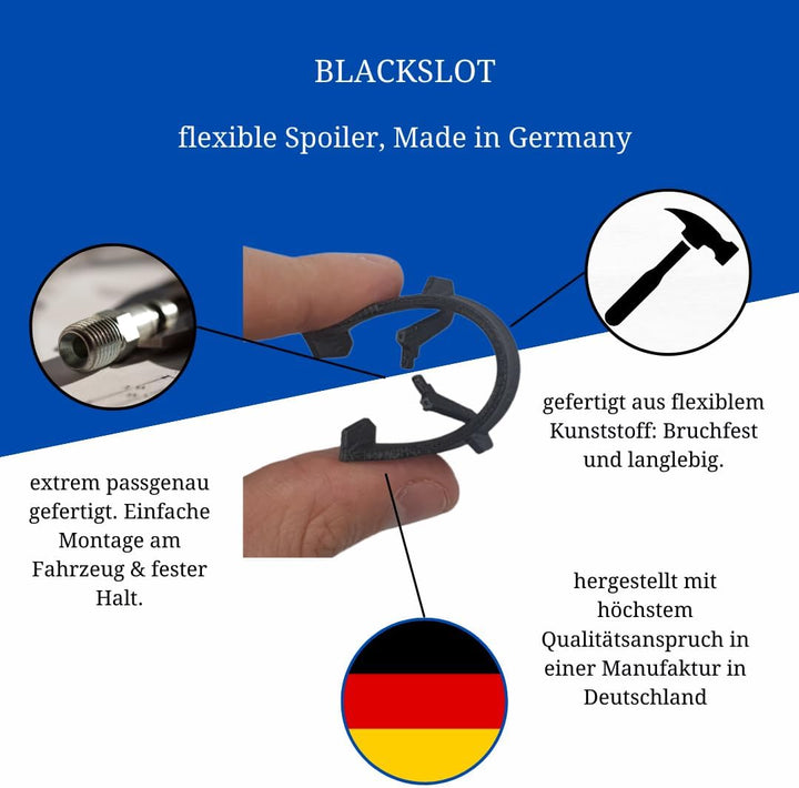lackslot Flexibler Spoiler – Carrera Zubehör im Massstab 1:32, kompatibel mit Allen Carrera 132 Mode