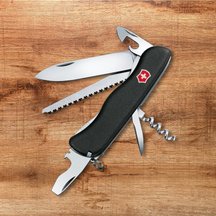 Victorinox Taschenmesser Forester Schwarz One Size Single, Schwarz One Size Single