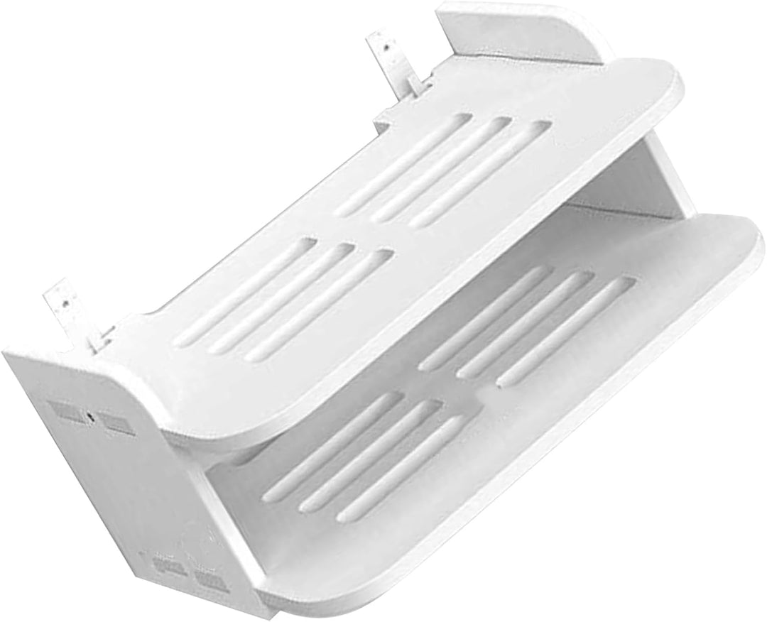 Router-Regal, Wandhalterung für WiFi-Router & TV-Box – 30x20 cm, ideal für Wohn- & Schlafzimmer, Auf