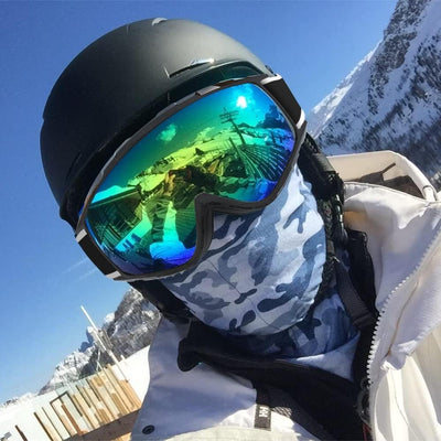 Findway Skibrille, Snowboard Brille für Brillenträger Herren Damen Erwachsene Jugendliche OTG UV-Sch