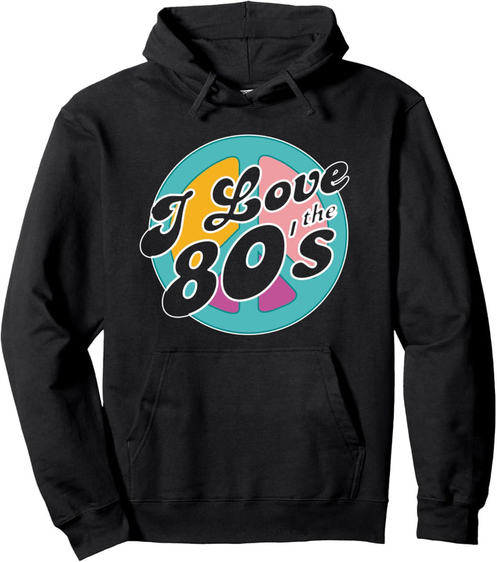 Retro 80s Ära - Vintage Achtziger 80er - I Love The 80's Pullover Hoodie