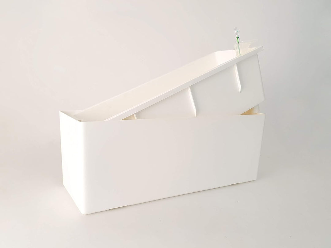 RIMINI PLANT BOX 51CM WHITE