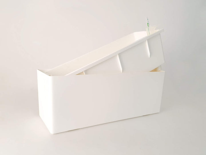 RIMINI PLANT BOX 51CM WHITE