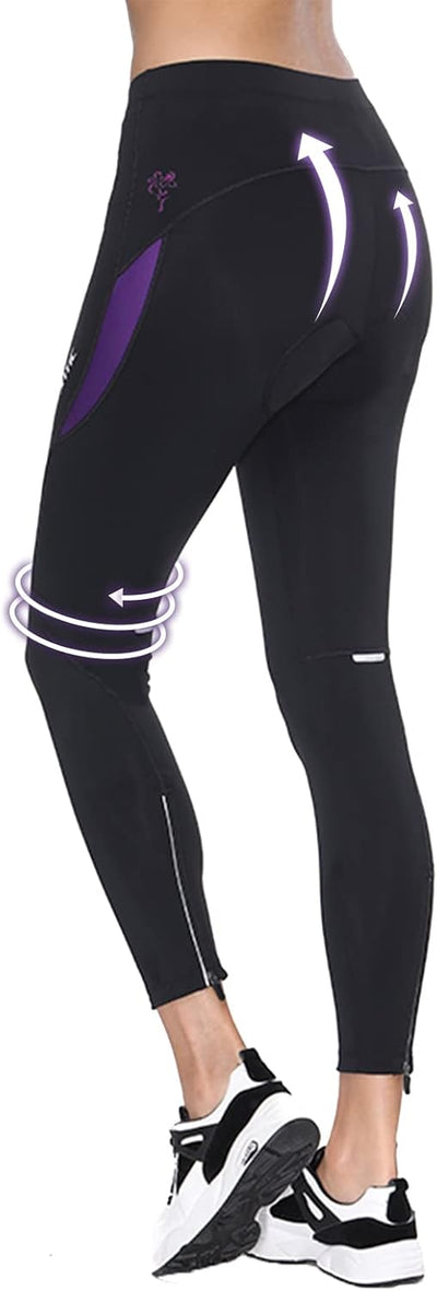Santic Fahrradhose Damen Gepolstert Lang Radhose Damen Lang Radle rhose Damen Gepolstert auch für MT