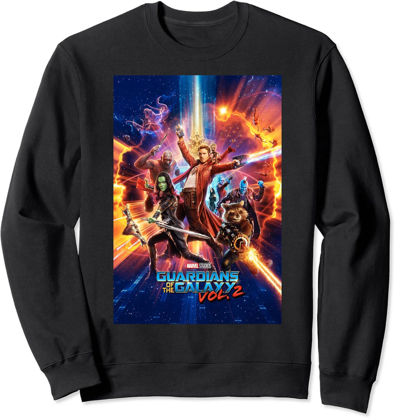 Marvel Guardians Of The Galaxy Vol. 2 Poster Sweatshirt