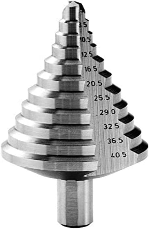 FACOM Stufenbohrer 6,5 - 40,5mm 11 Stufen, 1 Stück, 678006