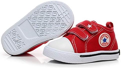 LoveLegis Canvas Sneakers - Kinder - Klettverschluss - rot - Grösse 16 - Weihnachts- und Geburtstags