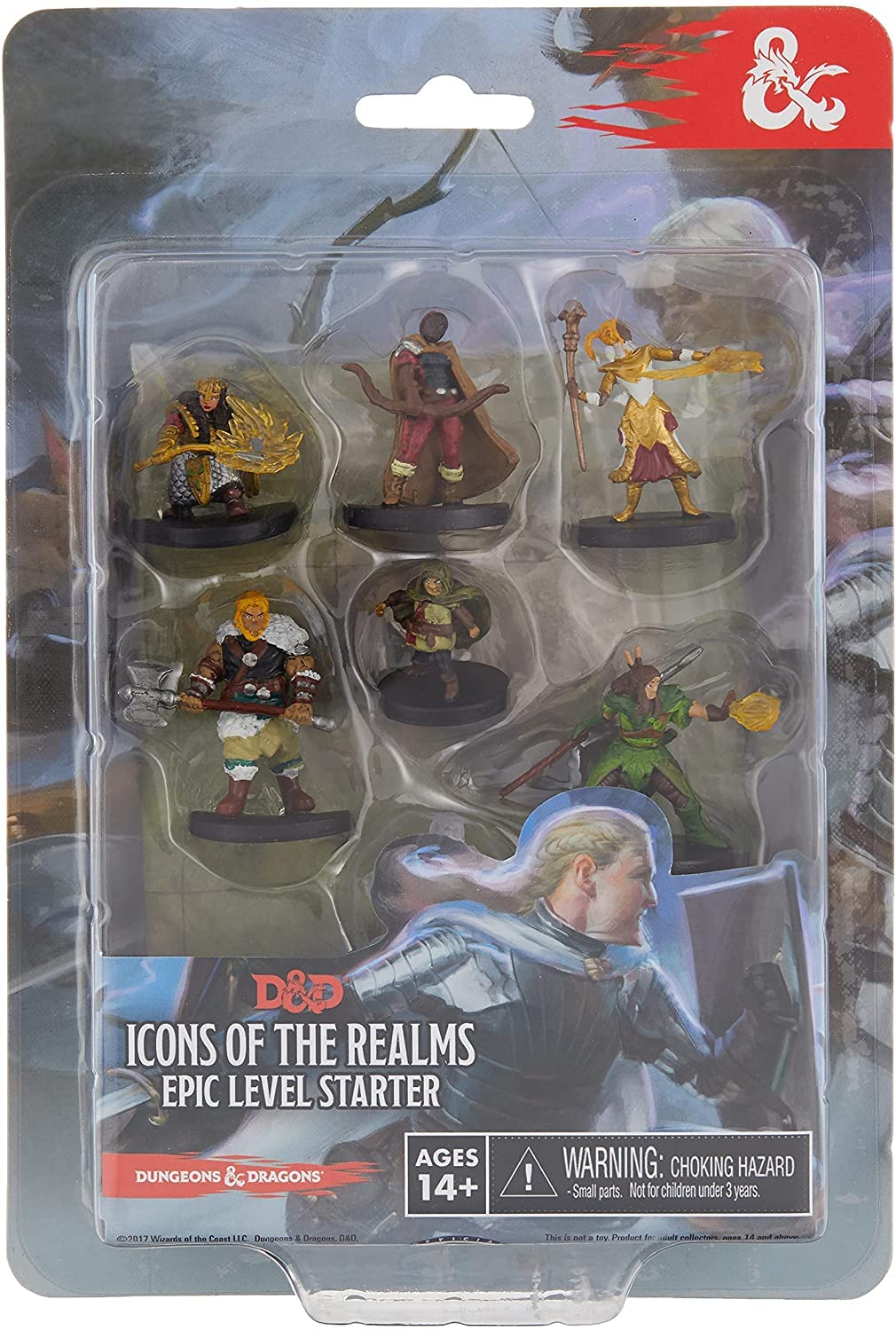D&amp;D Icons of The Realms: Epic Level Starter , DnD miniatures Halloween Epic Starter Set, Epic Starte