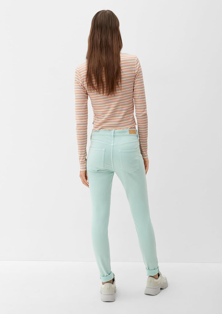 Q/S by s.Oliver Damen Jeans-Hose, lang 32W / 30L Blue Green, 32W / 30L Blue Green