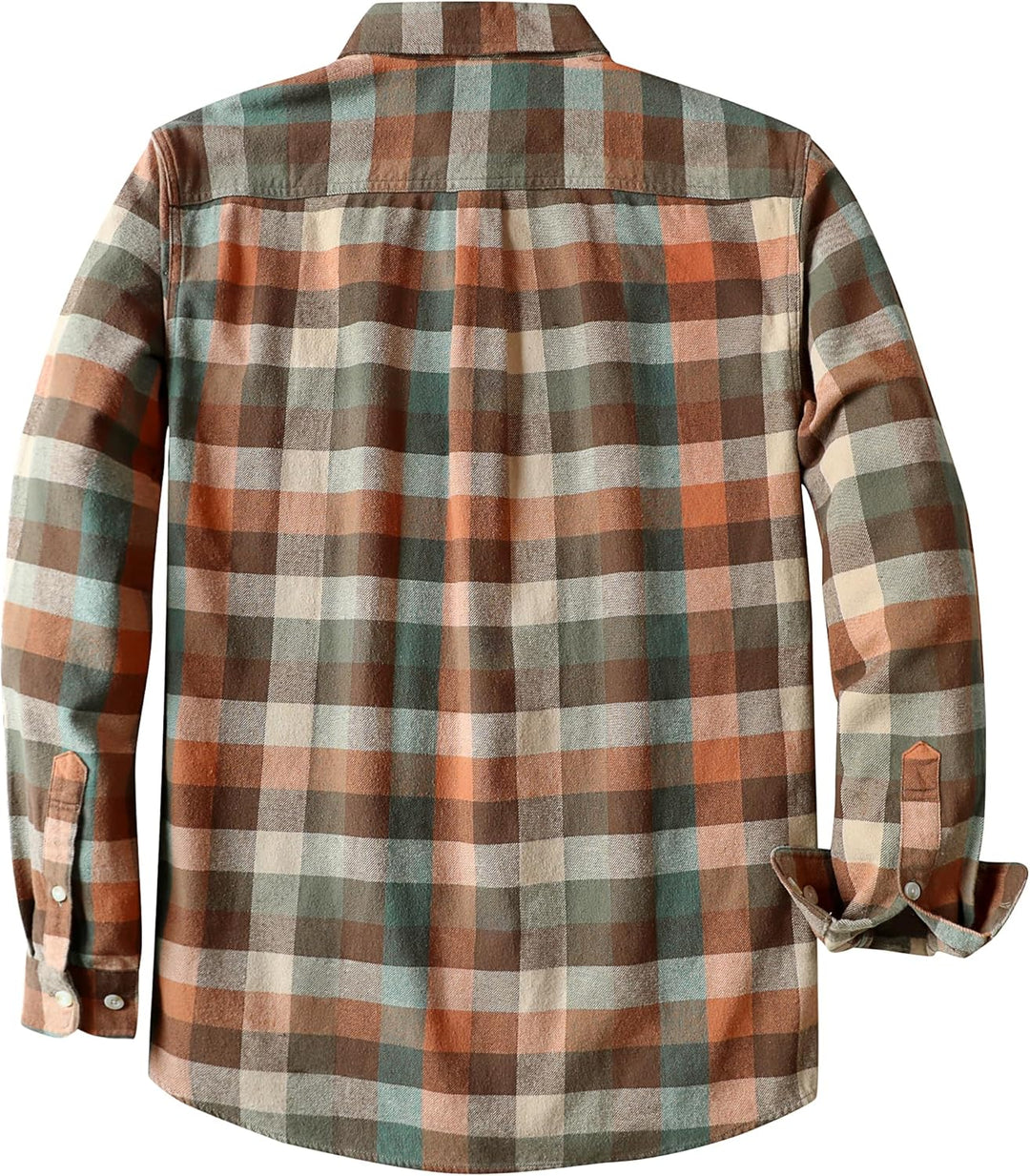 Dubinik® Flanellhemd Herren Flanellhemden Langarm Regular Fit Kariert Button Down Warm Freizeit Hemd