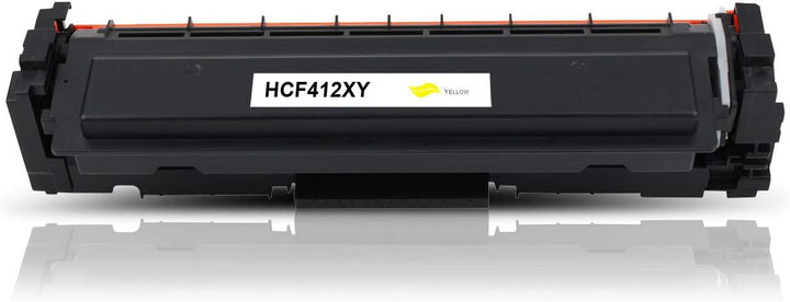 Mipuu Toner kompatibel zu HP CF412X 410X (Gelb, 5000 Seiten) für HP Color Laserjet Pro M452nw M452dn