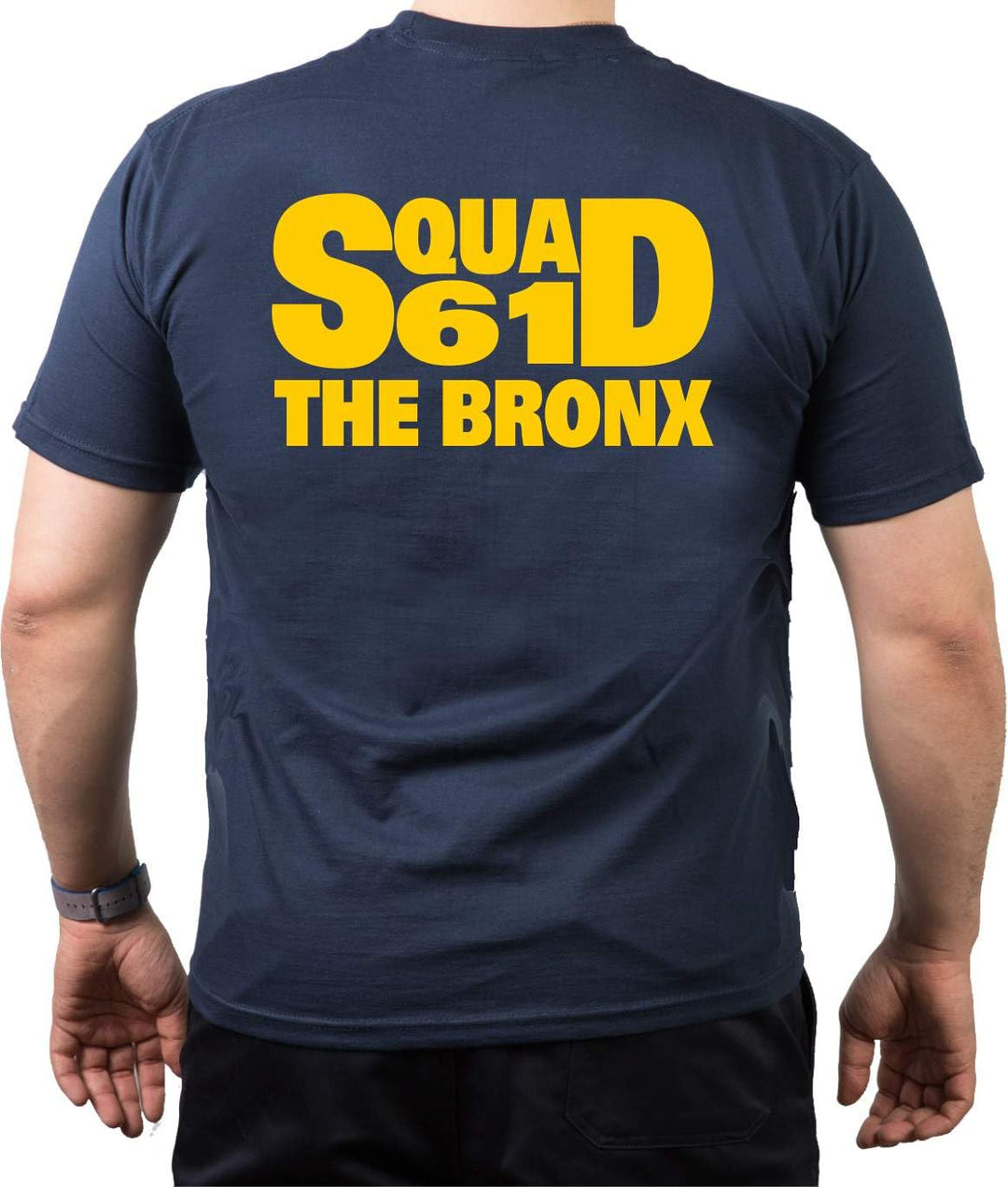 T-Shirt Navy, Squad 61 - The Bronx New Yorker Feuerwehr S Navy, S Navy